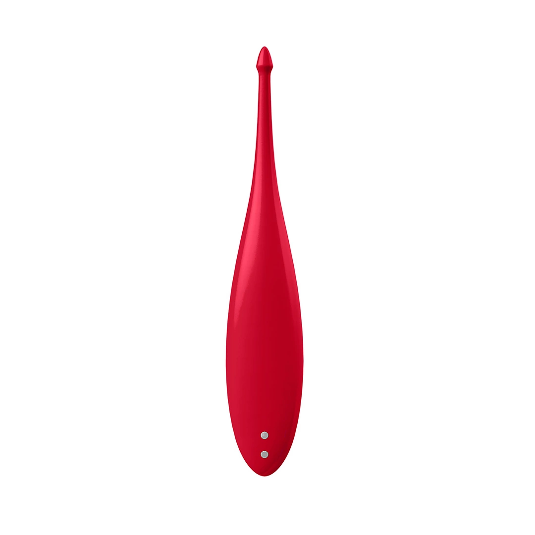 Satisfyer Twirling Fun Tip vibratorius su besisukančiu galiuku, purpurinis