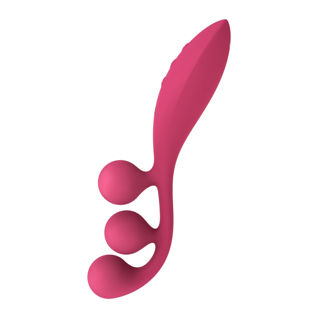 Satisfyer Tri Ball 1 vibratorius su trimis kamuoliukais ir lanksčiu laidu