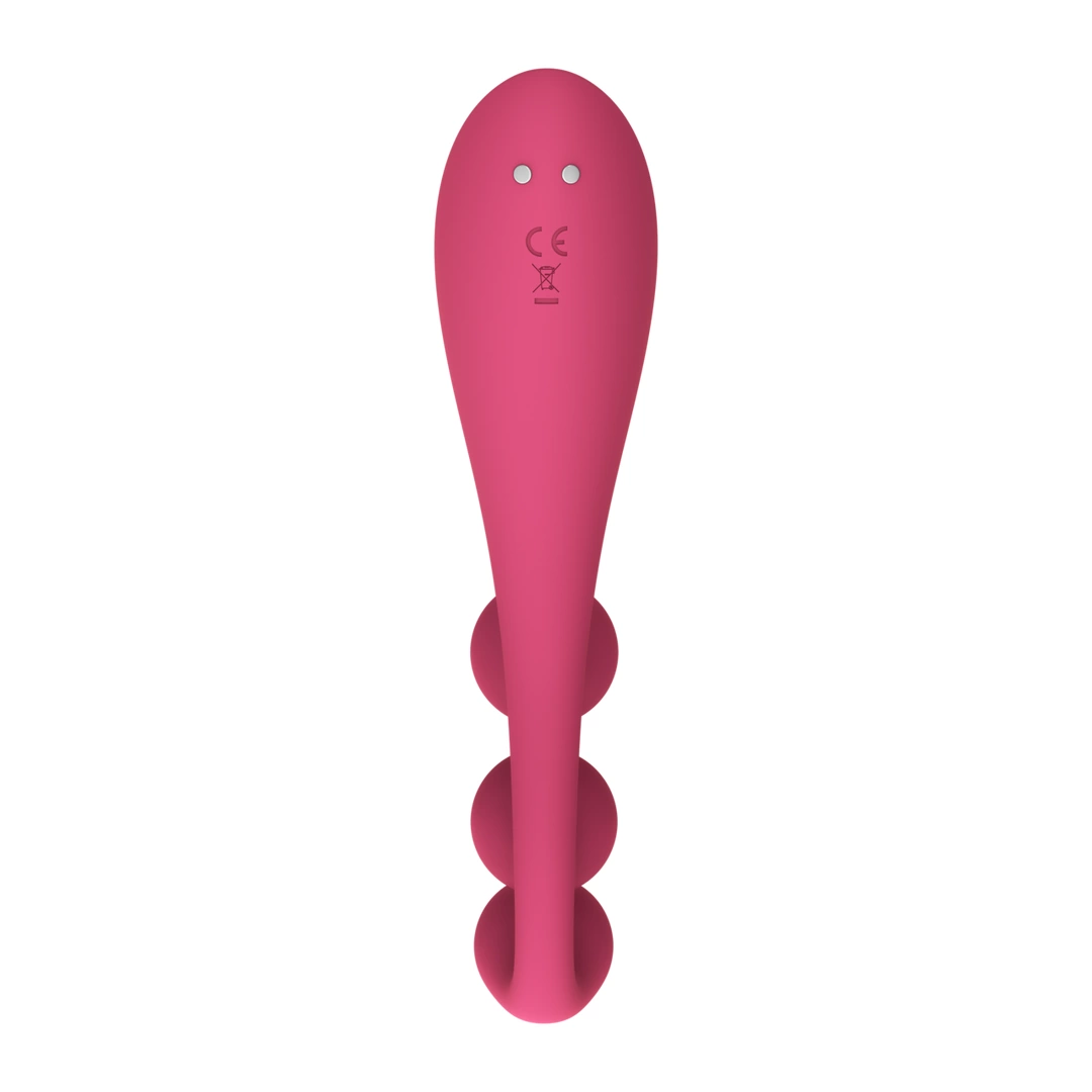 Satisfyer Tri Ball 1 vibratorius su trimis kamuoliukais ir lanksčiu laidu