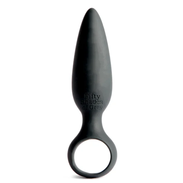 Fifty Shades of Grey Something Forbidden analinis kaištis iš silikono, juodas, 10,8 cm