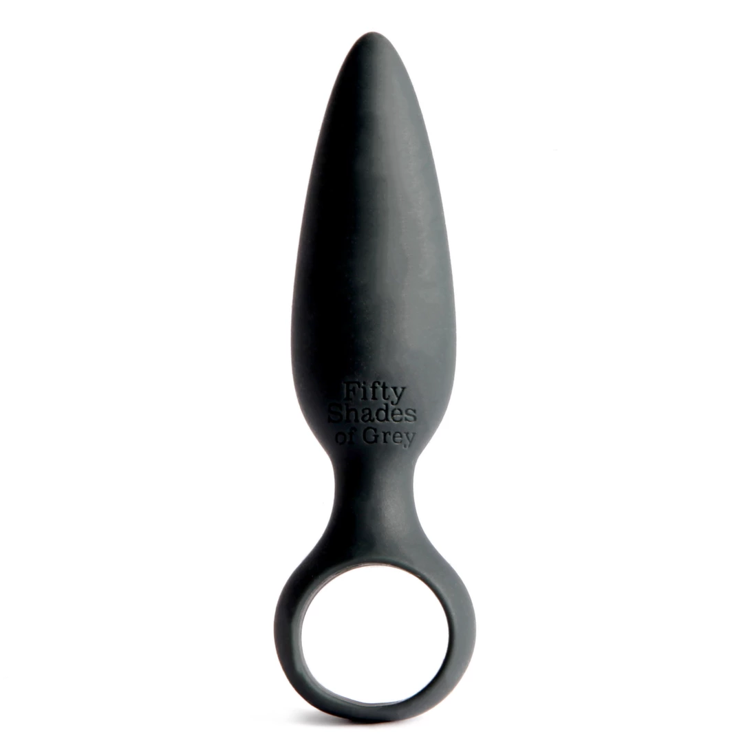 Fifty Shades of Grey Something Forbidden analinis kaištis iš silikono, juodas, 10,8 cm