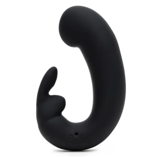 Fifty Shades of Grey Sensation rabbit tipo G taško vibratorius, juodas