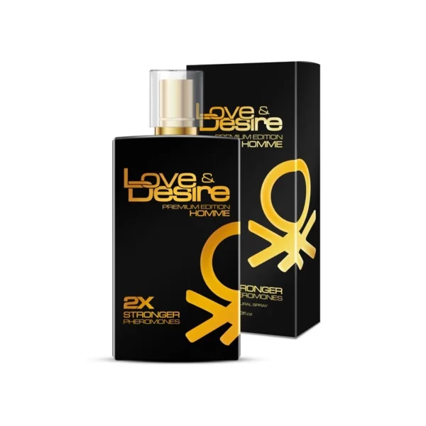 SHS Love&Desire Gold kvepalai vyrams su feromonais, 100 ml