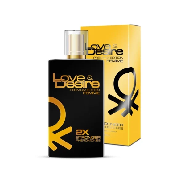 SHS Love&Desire Gold kvepalai moterims su feromonais, 100 ml