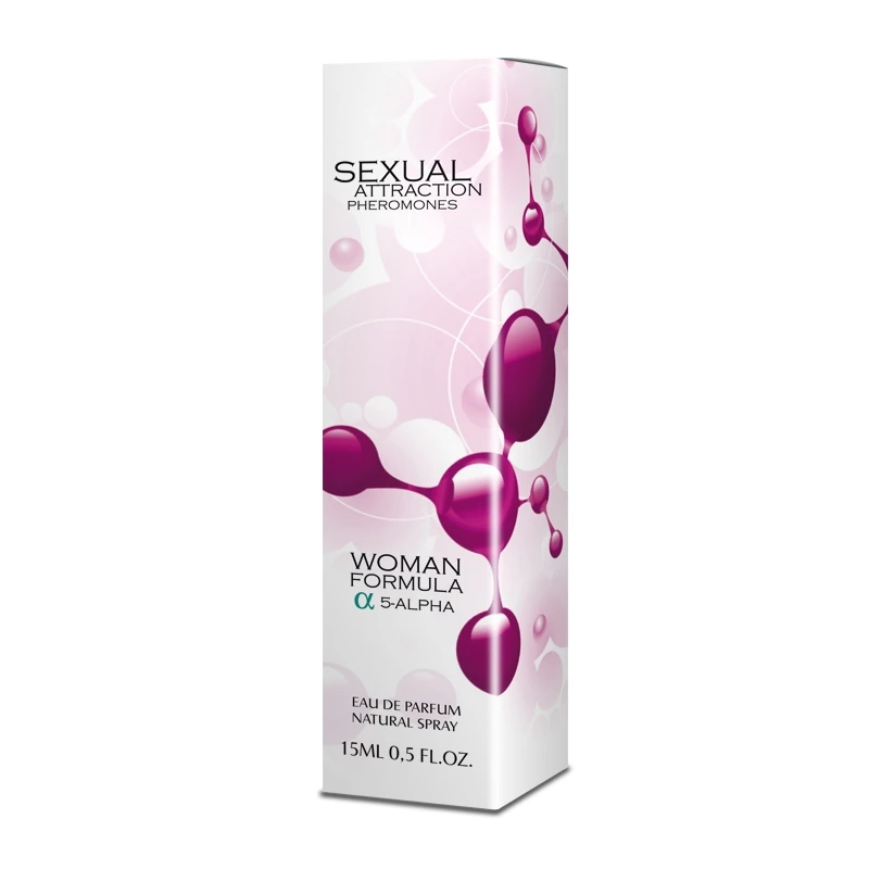 SHS Sexual Attraction kvepalai moterims su feromonais, vaisių aromatas, 15 ml