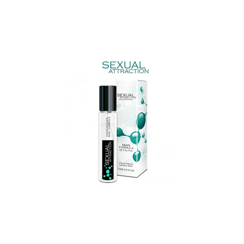 SHS Sexual Attraction Men kvepalai vyrams su feromonais, 15 ml