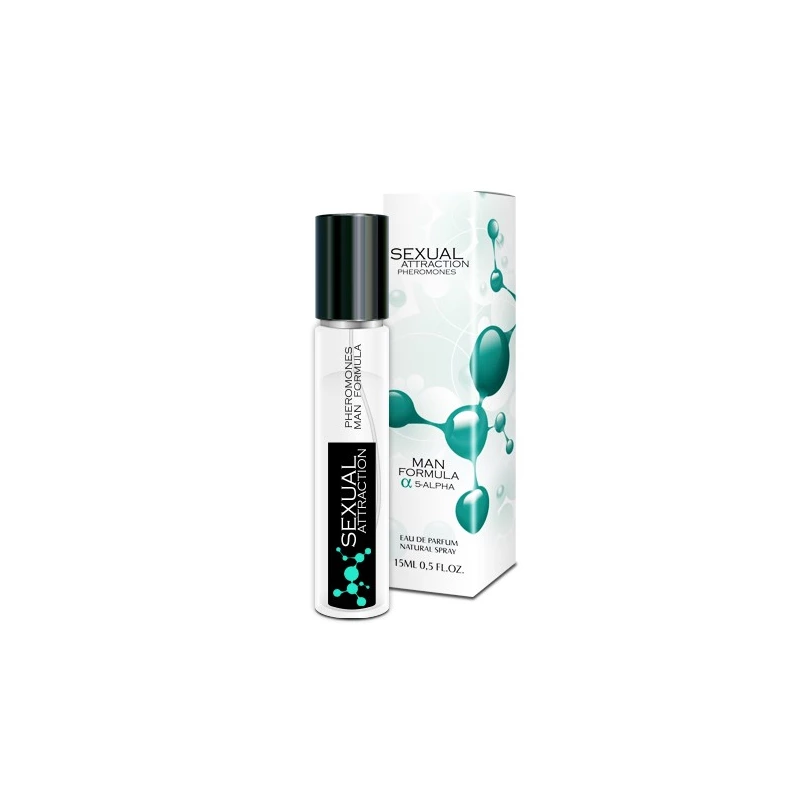SHS Sexual Attraction Men kvepalai vyrams su feromonais, 15 ml