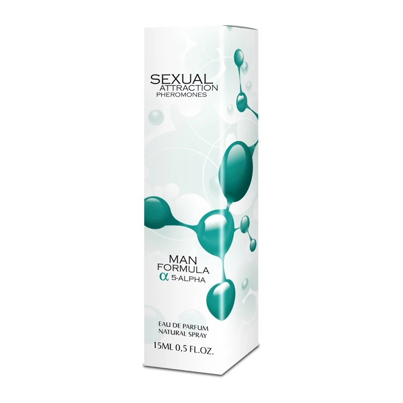 SHS Sexual Attraction Men kvepalai vyrams su feromonais, 15 ml