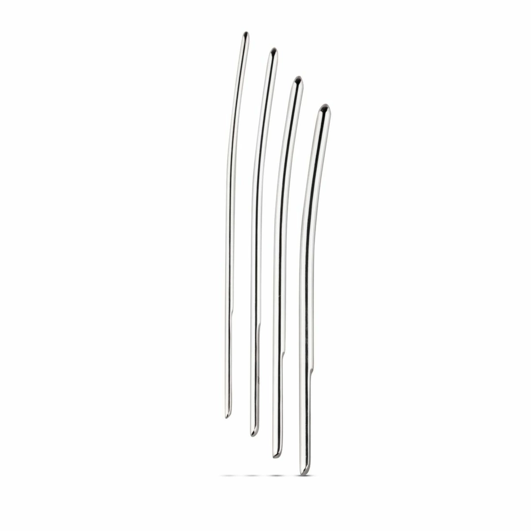 Sinner Gear Unbendable plieninių intymių zondų rinkinys, 4 vnt., 4-7 mm