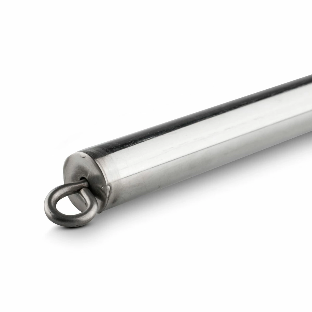 Sinner Gear metalinis išskėtimo strypas su 4 žiedais, sidabrinis, 60 cm