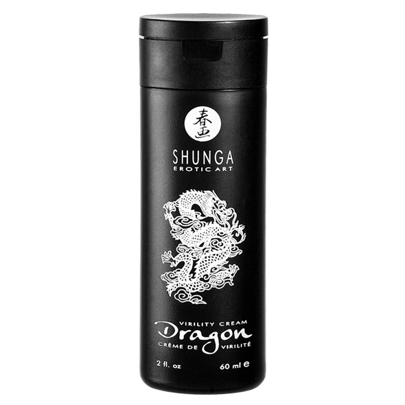 Shunga Dragon Cream intensyvus intymus kremas, 60 ml, augalų ekstraktai