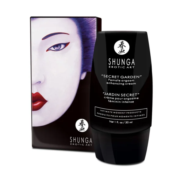 Shunga Secret Garden intymios priežiūros kremas moterims, 30 ml
