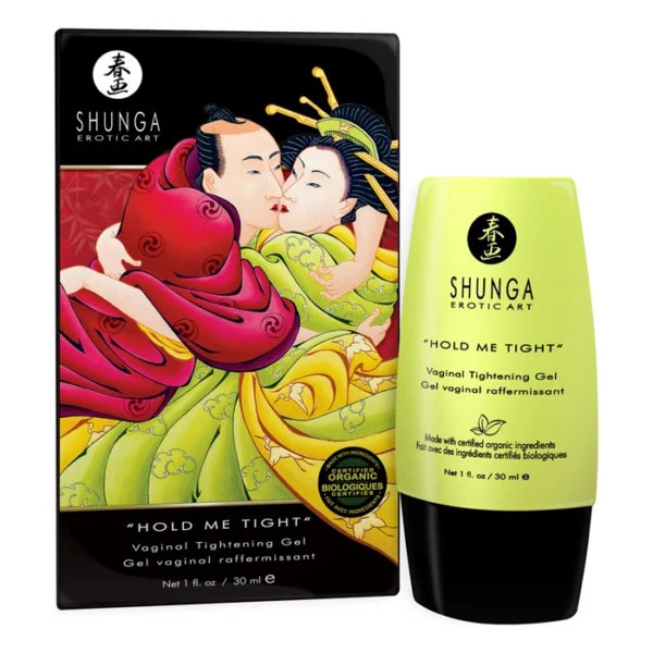 Shunga Hold Me Tight žolelių intymus gelis, 30 ml, natūrali formulė