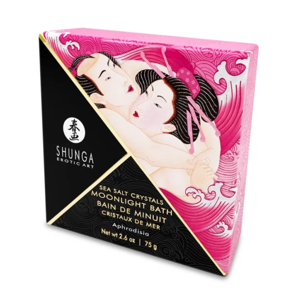 Shunga Aphrodisia vonios druska su Negyvosios jūros kristalais, 75 g