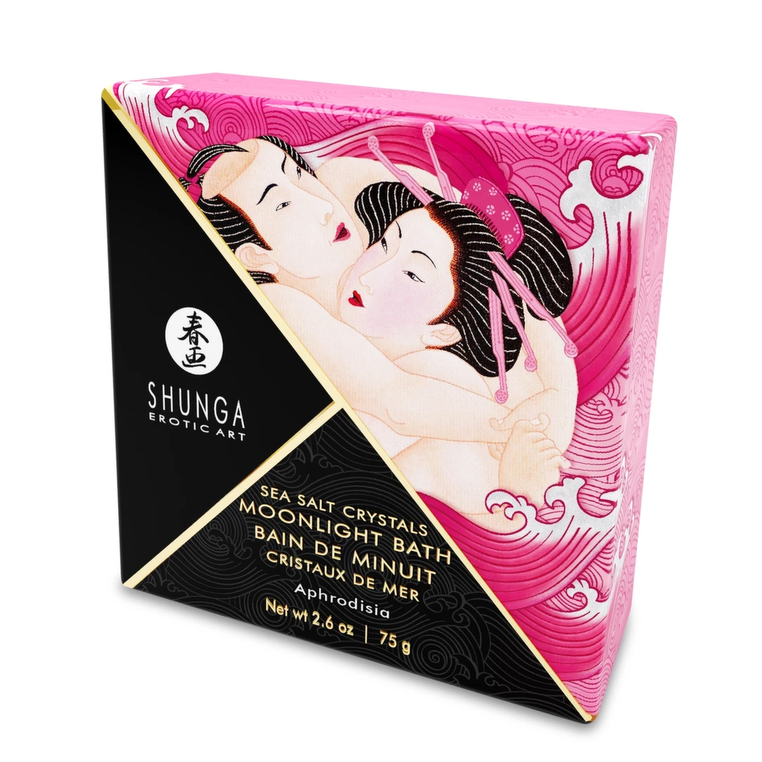 Shunga Aphrodisia vonios druska su Negyvosios jūros kristalais, 75 g