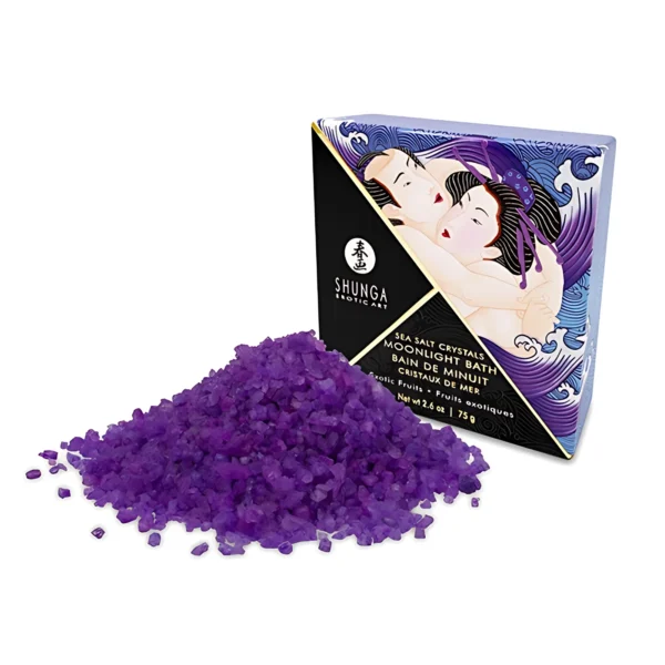 Shunga Exotic Fruits vonios druska su Negyvosios jūros kristalais, 75 g