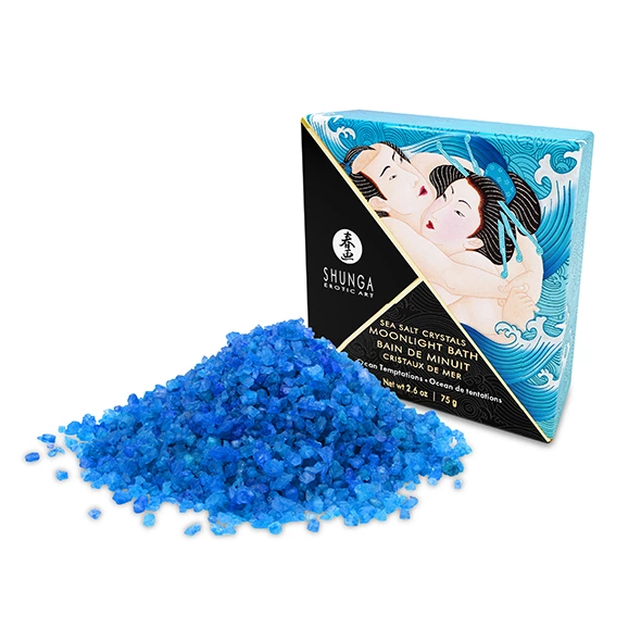 Shunga Ocean Temptations vonios druska su Negyvosios jūros kristalais, 75 g