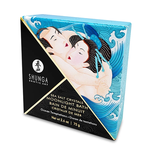 Shunga Ocean Temptations vonios druska su Negyvosios jūros kristalais, 75 g