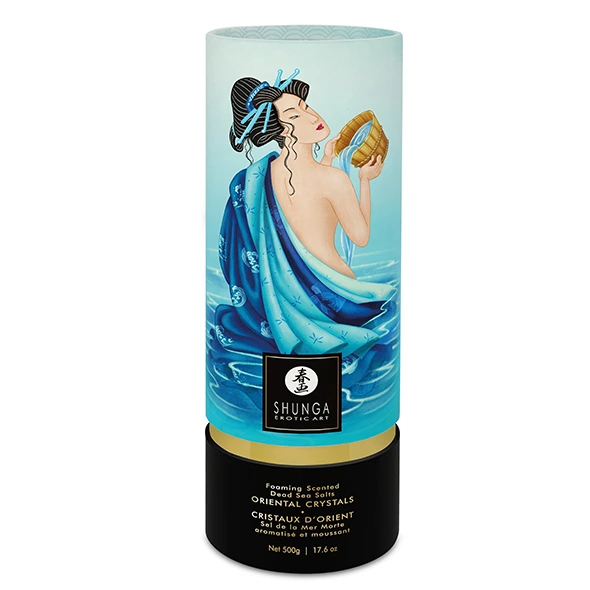 Shunga Ocean Temptations vonios druska su Negyvosios jūros kristalais, 500 g