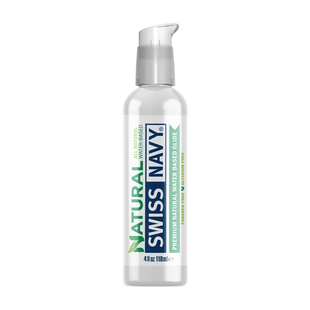Swiss Navy Natural lubrikantas vandens pagrindu su alavijais, 118 ml