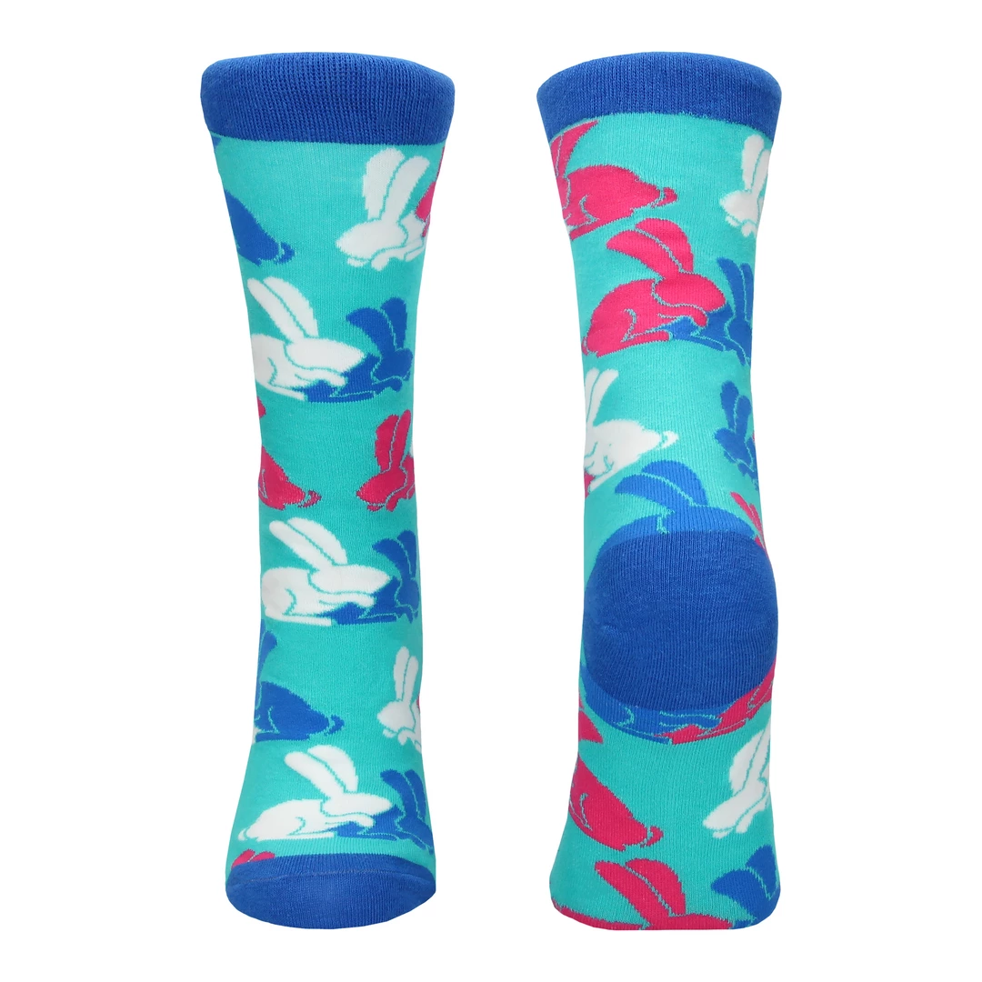 Sexy Socks by Shots Bunny Style moteriškos kojinės su triušiuku, baltos