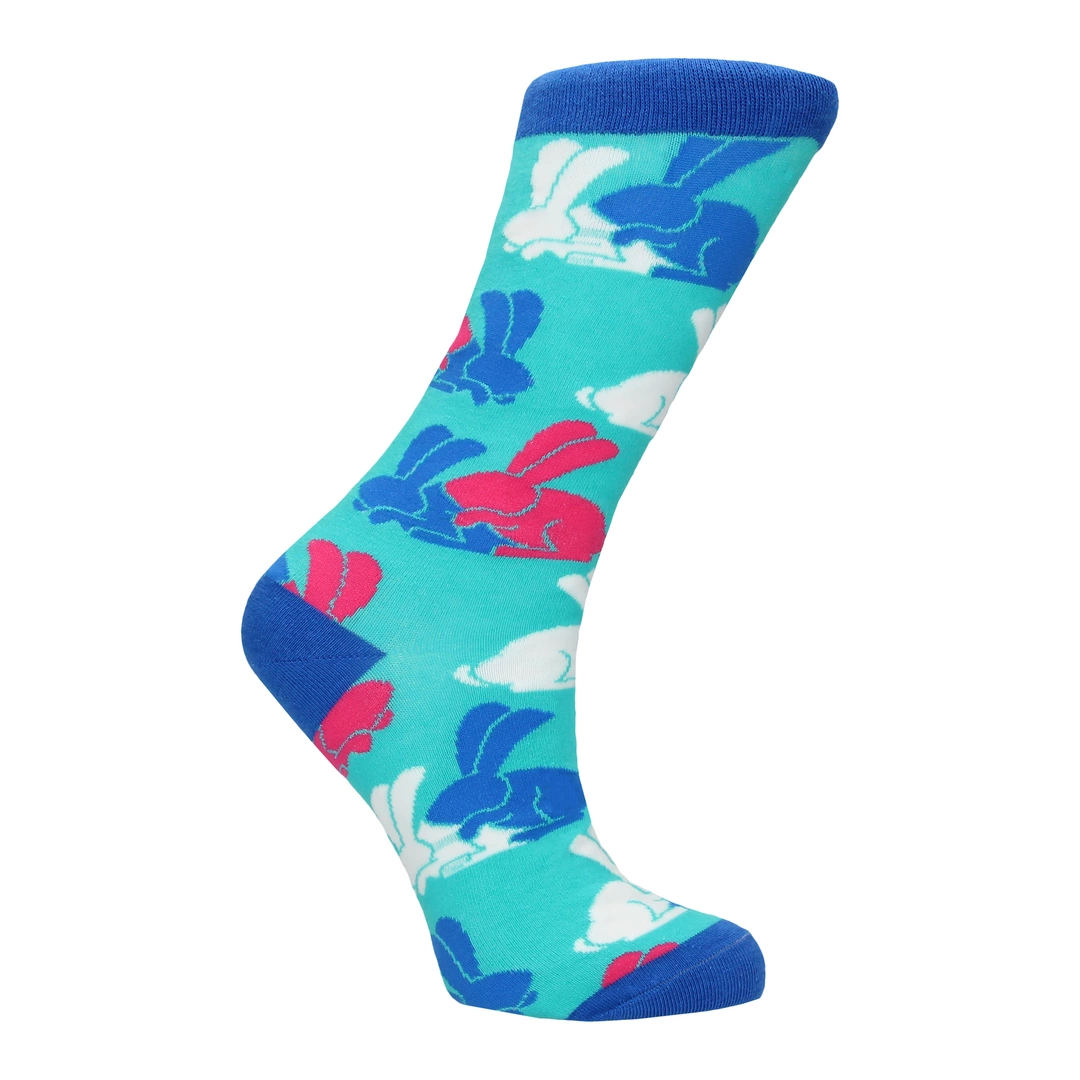 Sexy Socks by Shots Bunny Style moteriškos kojinės su triušiuku, baltos