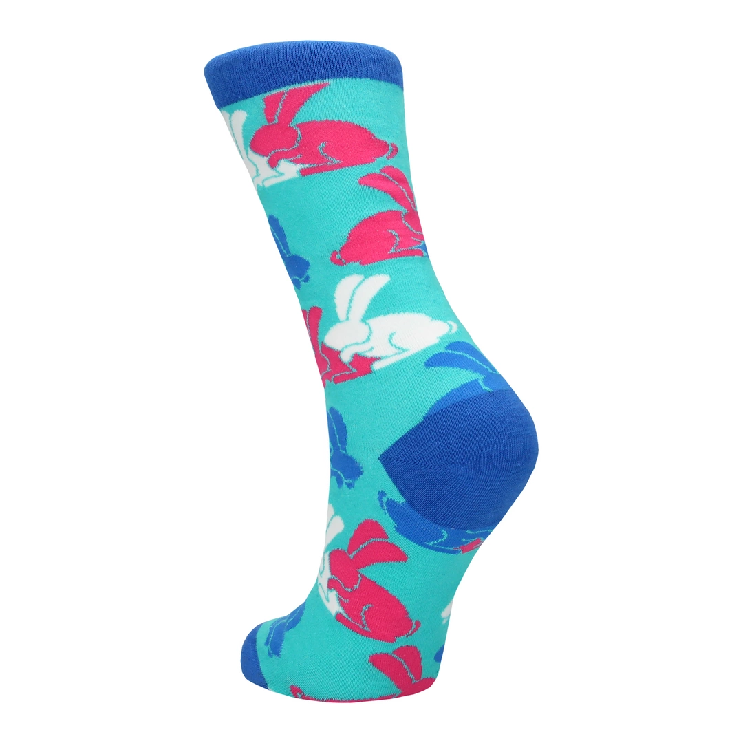Sexy Socks by Shots Bunny Style moteriškos kojinės su triušiuku, baltos