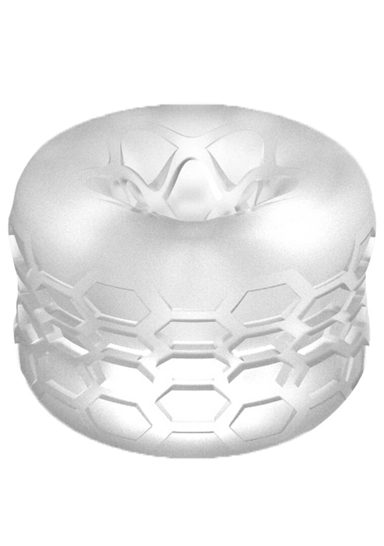 Sono by Shots No.94 atviras varpos žiedas su gylio ribotuvu, skaidrus, 4 cm
