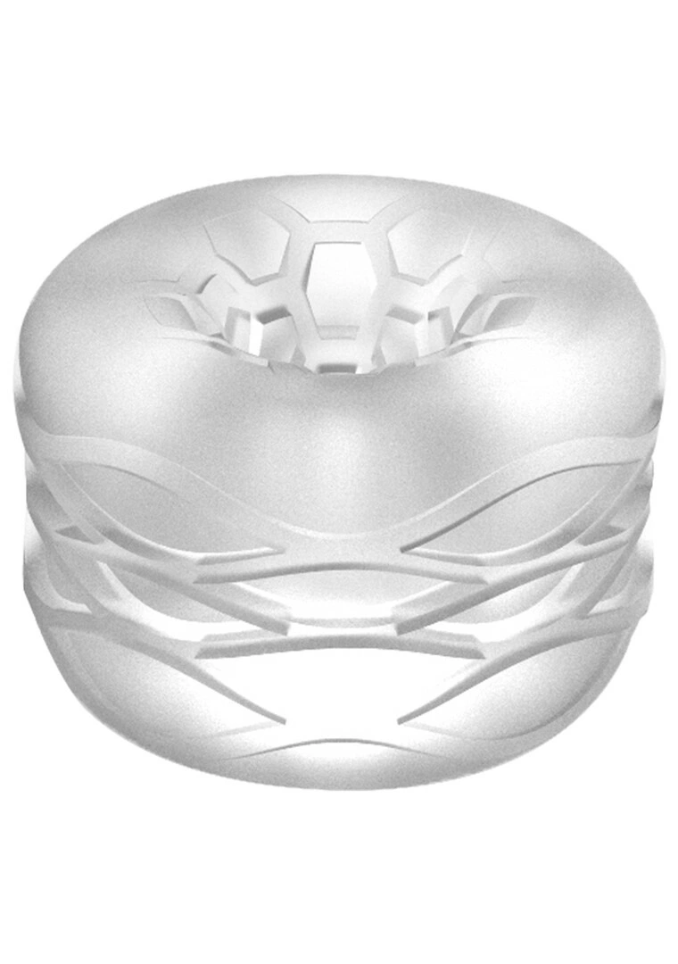 Sono by Shots No.93 apverčiamas varpos žiedas su gylio ribotuvu, skaidrus, 4 cm