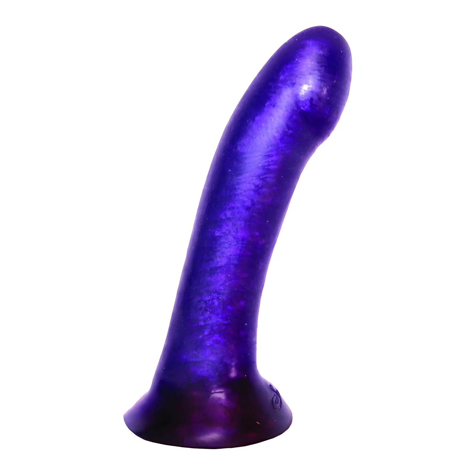 Sportsheets Skyn silikoninis dildo strap-on diržams, 16,5 cm, juodas