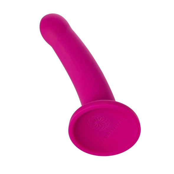 Sportsheets Nexus Galaxie Plum silikoninis dildo su siurbtuku, 20,3 cm