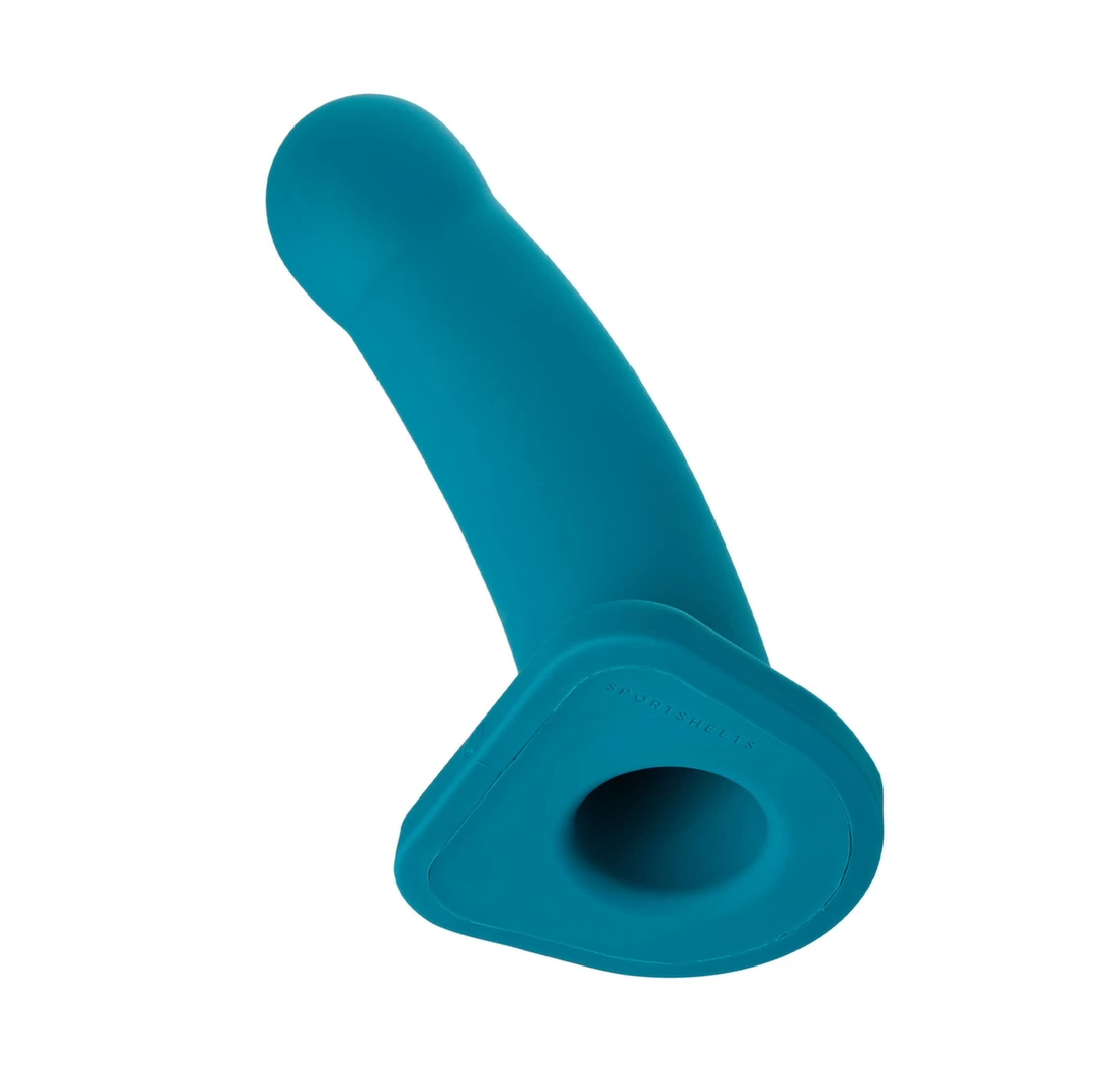 Sportsheets Nexus Lennox Emerald silikoninis dildo strap-on diržams