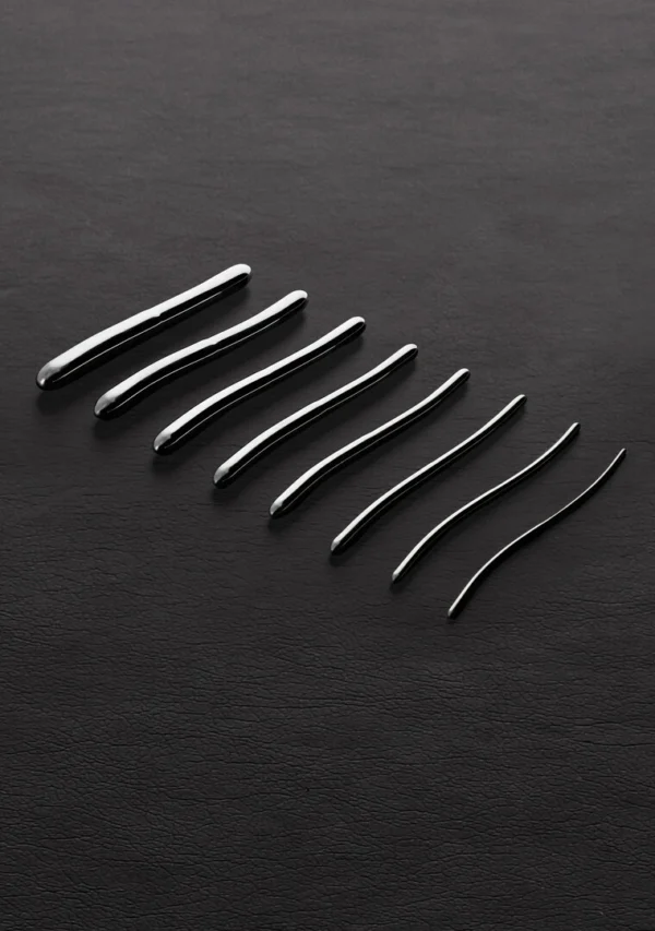 Steel by Shots 8 dvipusių plėstuvų rinkinys su dėklu, chirurginis plienas