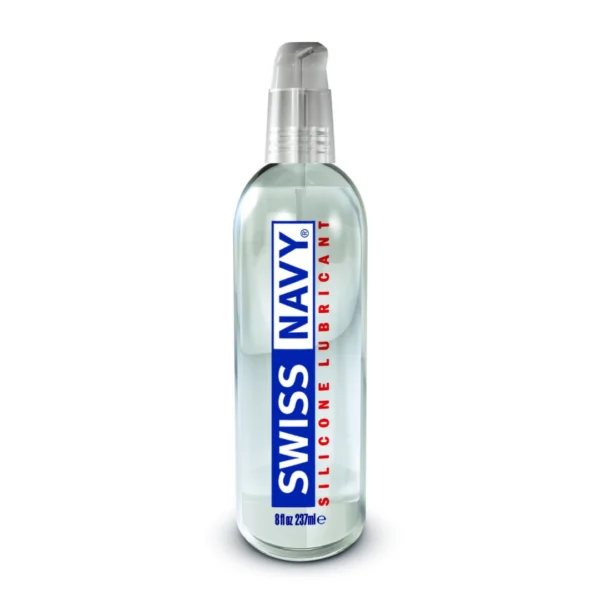 Swiss Navy lubrikantas silikono pagrindu su pompa, 240 ml