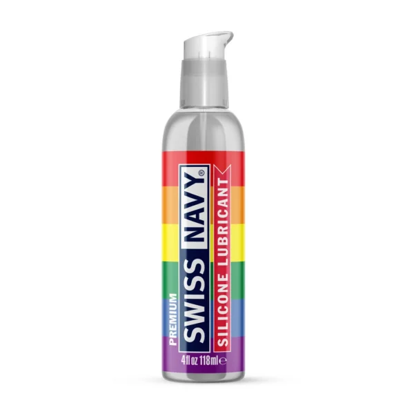 Swiss Navy Pride Edition lubrikantas silikono pagrindu su vitaminu E, 118 ml