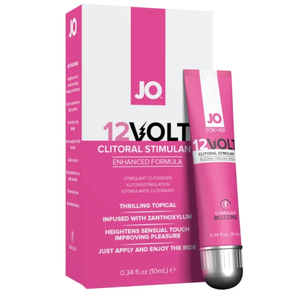 System JO 12Volt intymi priemonė išoriniam naudojimui, 10 ml
