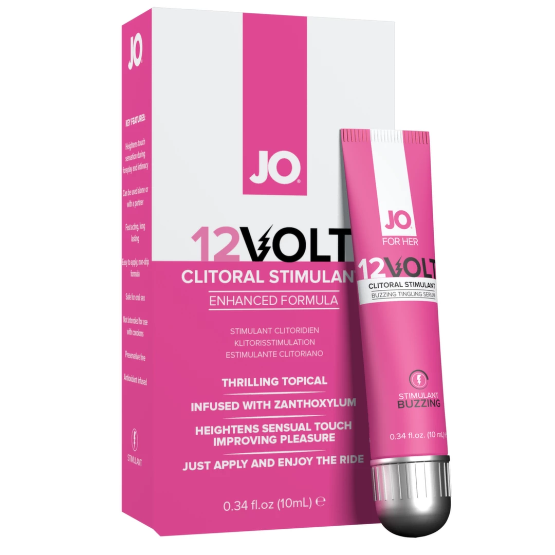 System JO 12Volt intymi priemonė išoriniam naudojimui, 10 ml