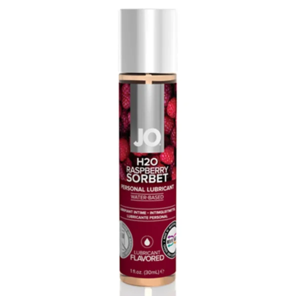 System JO H2O Raspberry Sorbet lubrikantas su skoniu, 30 ml