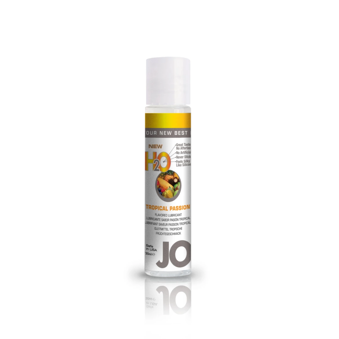 System JO H2O Tropical Passion lubrikantas su skoniu, 30 ml