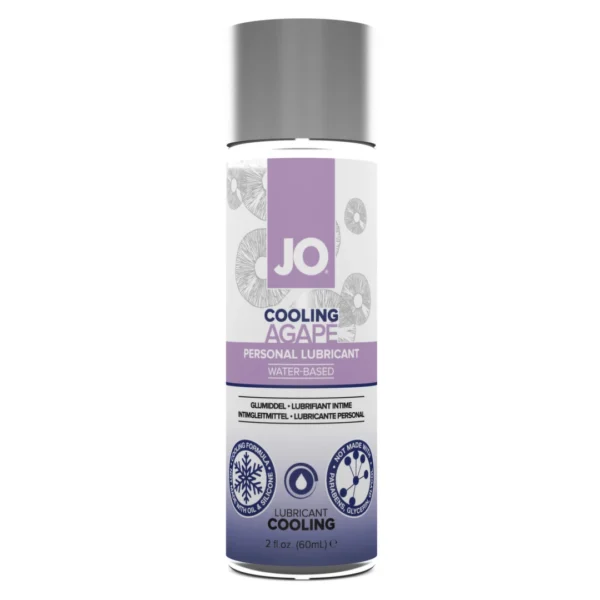 System JO For Her Agape Cooling vėsinantis lubrikantas vandens pagrindu, 60 ml
