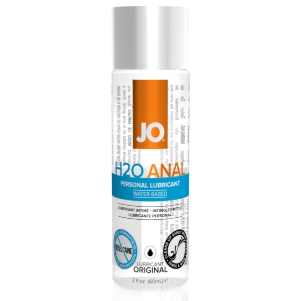 System JO H2O Anal Original lubrikantas vandens pagrindu, tirštas, 60 ml