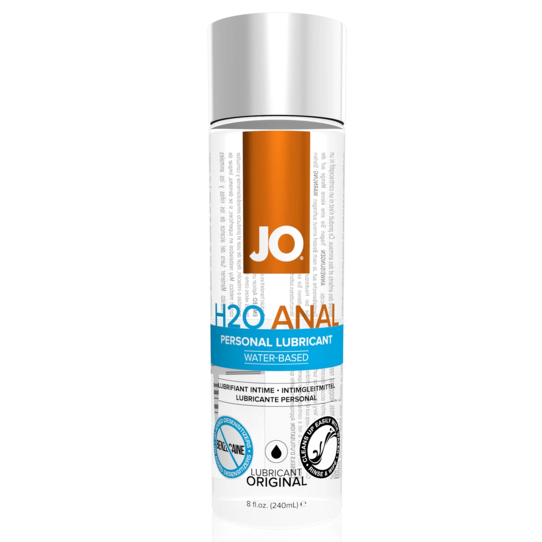 System JO H2O Anal Original tirštas lubrikantas vandens pagrindu, 240 ml