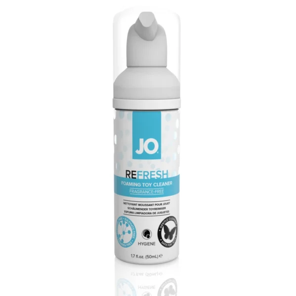 System JO Refresh putų valiklis žaislams, be alkoholio ir kvapo, 50 ml
