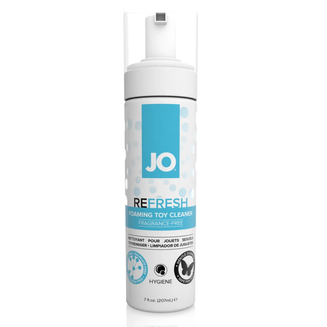 System JO Refresh putojantis žaislų valiklis, 207 ml