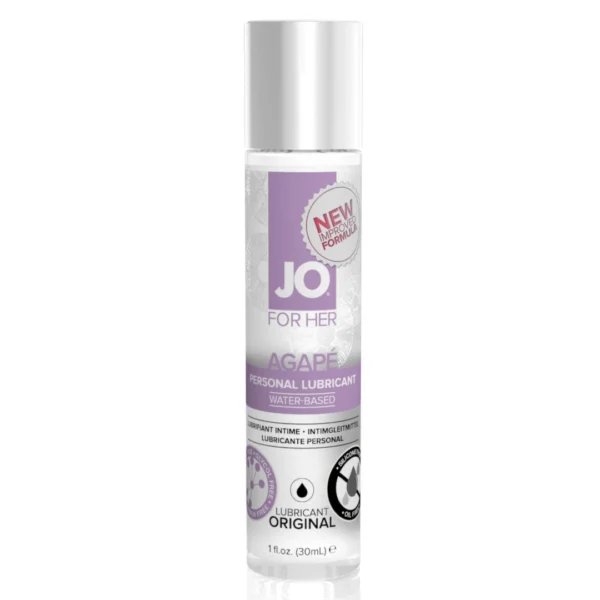 System JO For Her Agape Original lubrikantas vandens pagrindu, 30 ml