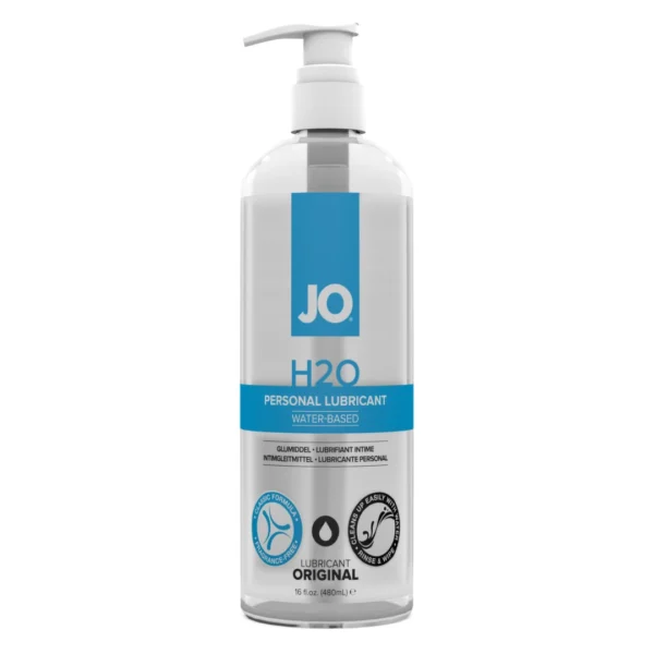 System JO H2O Original lubrikantas vandens pagrindu, 480 ml, bekvapis