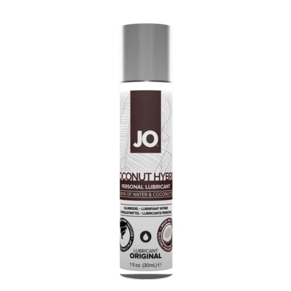 System JO Coconut Hybrid Original hibridinis lubrikantas su kokosų aliejumi, 30 ml