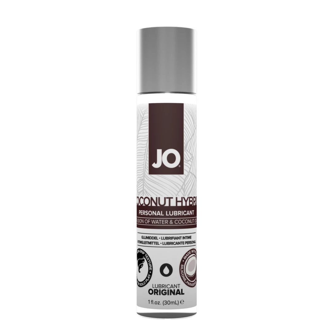 System JO Coconut Hybrid Original hibridinis lubrikantas su kokosų aliejumi, 30 ml