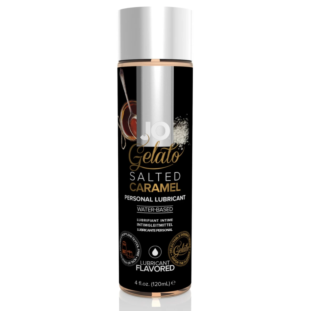 System JO H2O Gelato Salted Caramel lubrikantas vandens pagrindu, 120 ml
