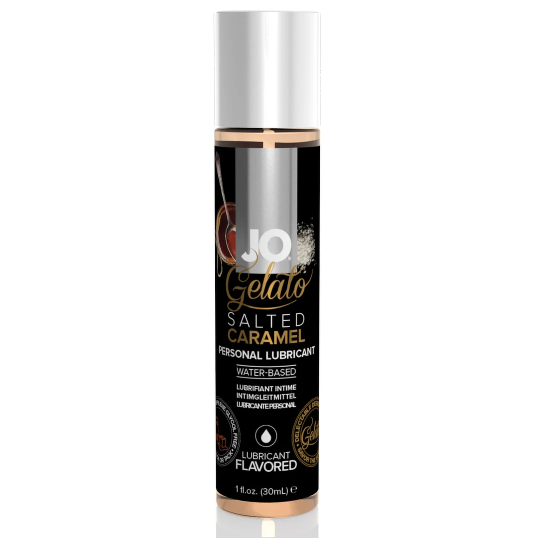 System JO H2O Gelato Salted Caramel lubrikantas su skoniu, 30 ml